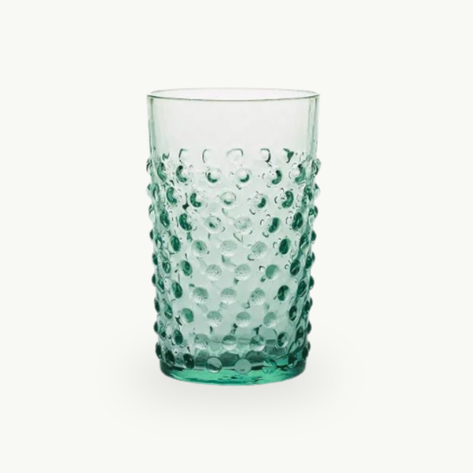 Turquoise Hobnail Tumbler
