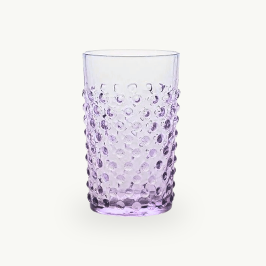 Lilac Hobnail Tumbler | Set of 6