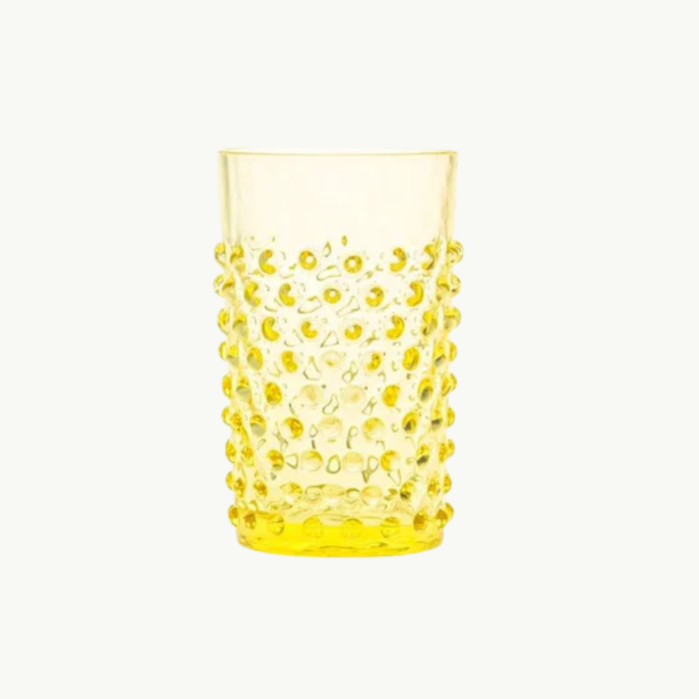 Citrine Hobnail Tumbler | Set of 6