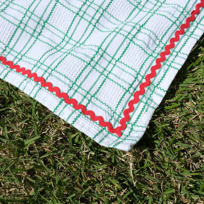 Cherry Check Tablecloth