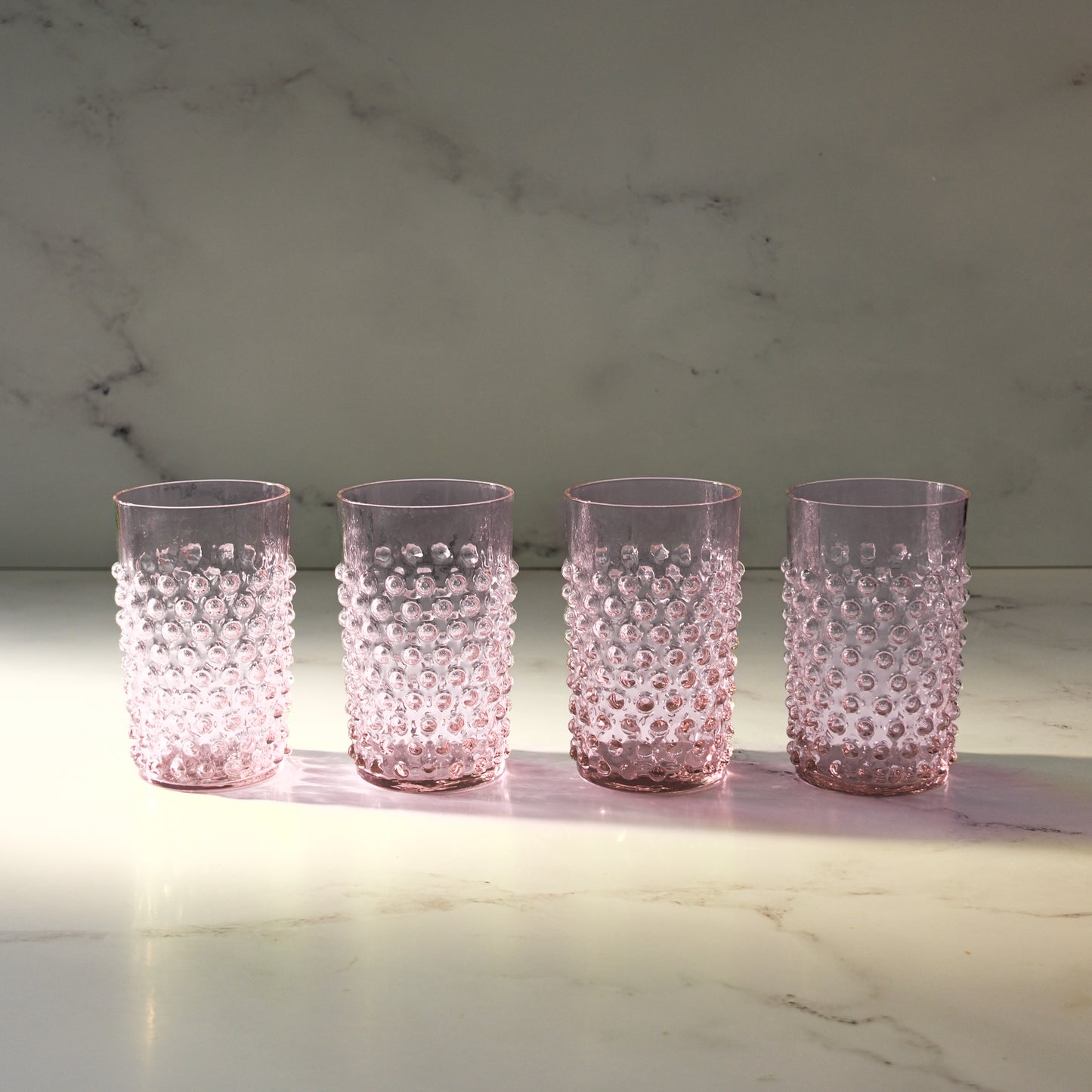 Rosaline Hobnail Tumbler | Set of 6
