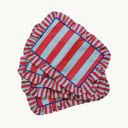 Ruffle Stripe Placemat | Set of 4